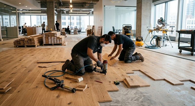 Commercial Hardwood Service in East Hampton, CT