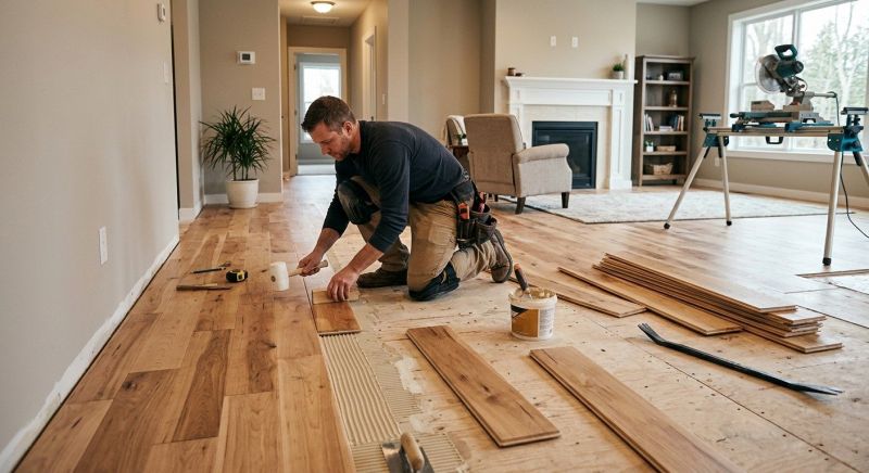 Engineered Wood Installation in East Hartford, CT