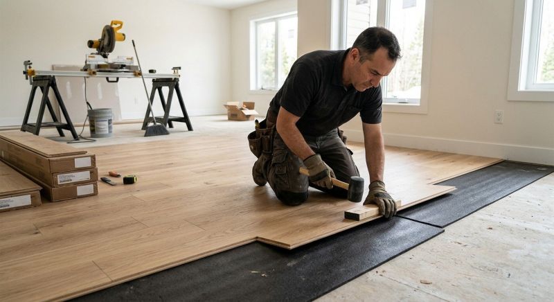 Engineered Wood Installation in East Hartford, CT