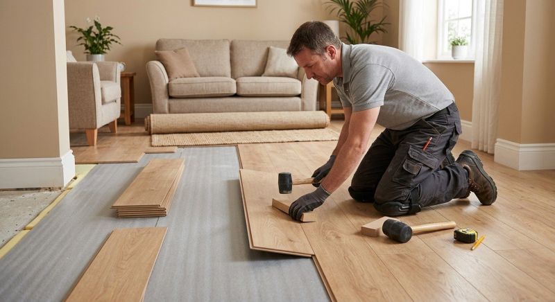 Laminate Floor Installation in Enfield, CT