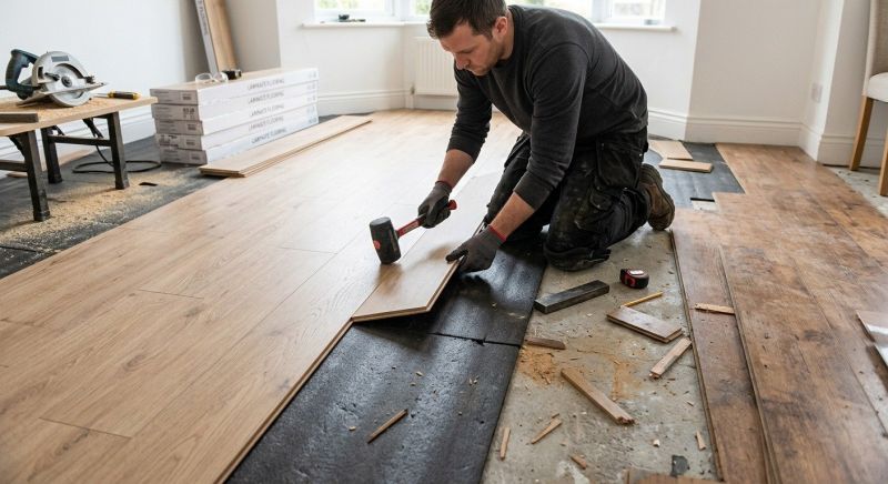 Laminate Floor Installation in Plainville, CT