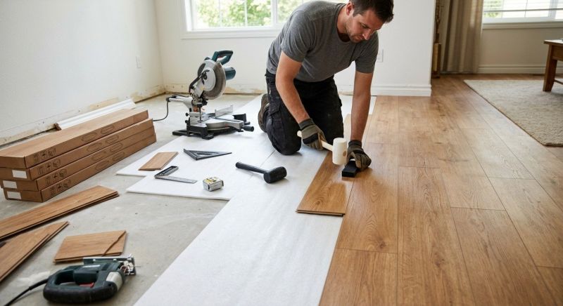 Laminate Floor Replacement in Berlin, CT