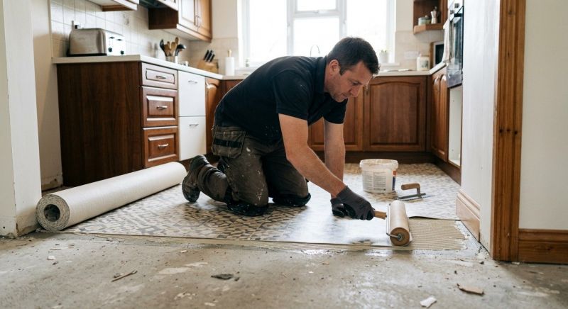 Linoleum Floor Installation in Andover, CT