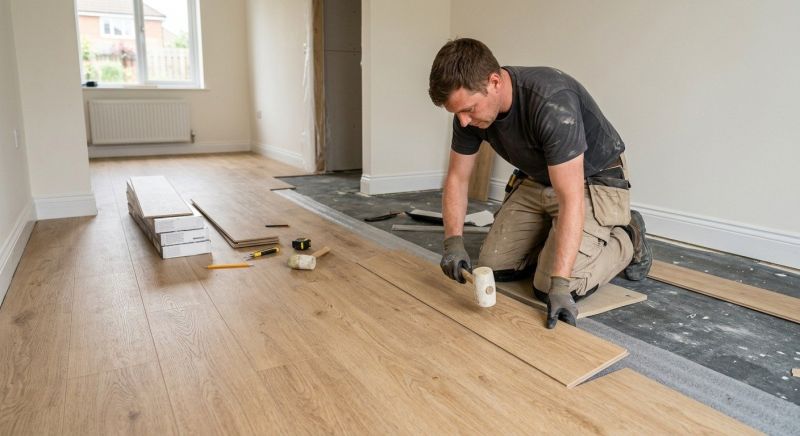 Linoleum Floor Installation in East Hampton, CT