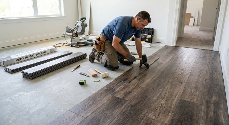 Linoleum Floor Installation in Hebron, CT