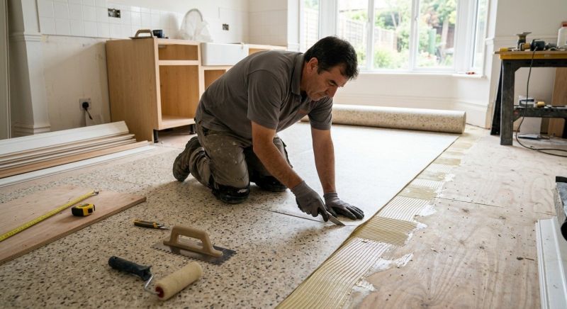 Linoleum Floor Installation in Middletown, CT