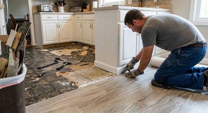 Linoleum Floor Installation in Southington, CT