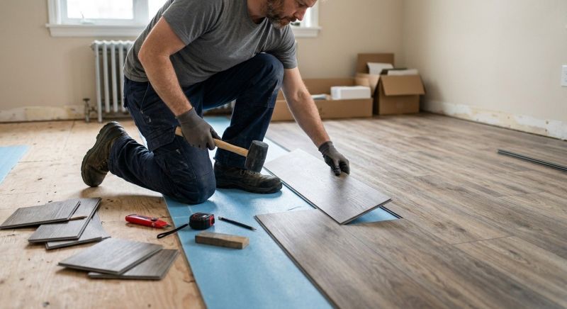 Linoleum Floor Installation in Suffield, CT