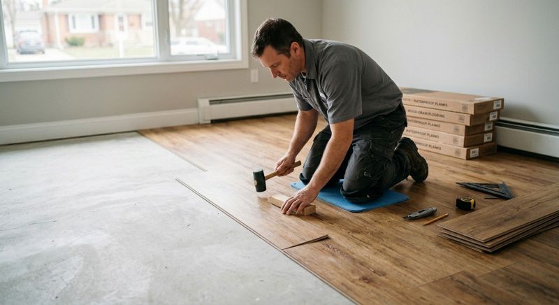 Linoleum Flooring Replacement in East Hartford, CT