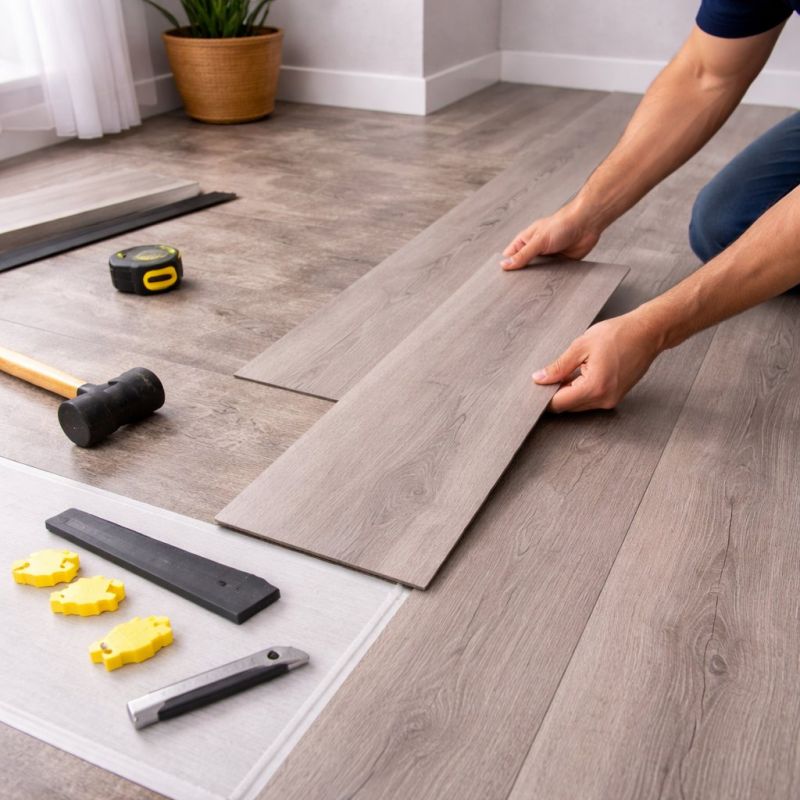 Luxury Vinyl Tile Installation in Wallingford, CT