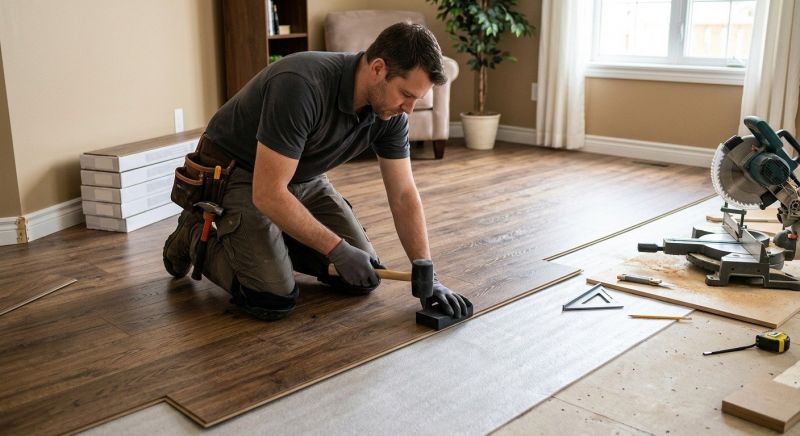 Plank Laminate Installation in East Hartford, CT