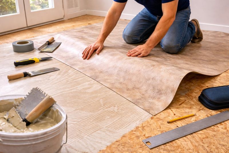 Sheet Flooring Installation in Bloomfield, CT