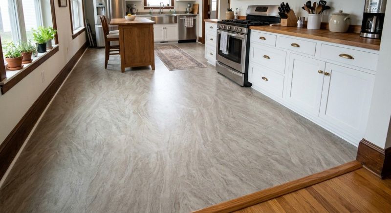 Sheet Linoleum Installation in Durham, CT