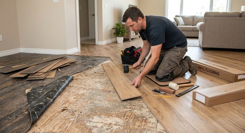 Vinyl Flooring Installation in Avon, CT
