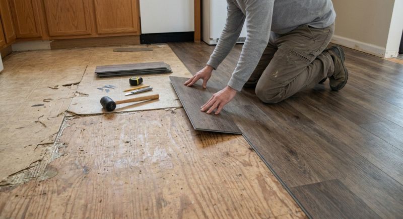 Vinyl Flooring Installation in West Hartford, CT
